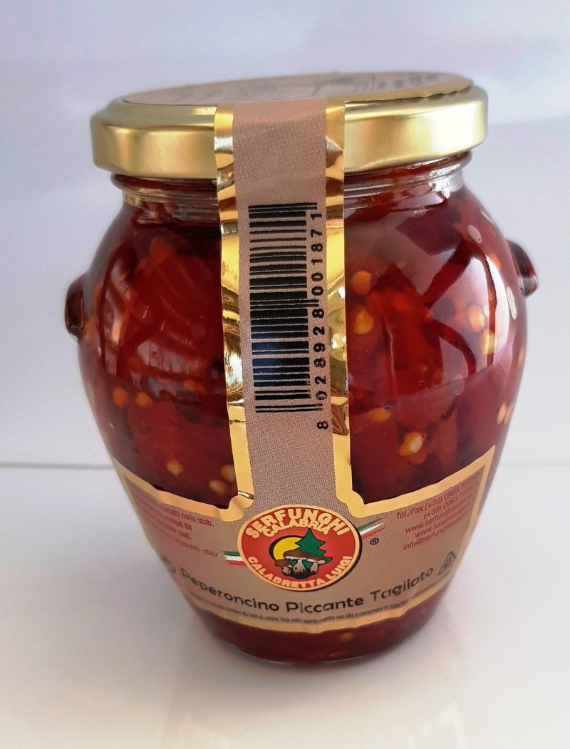 Peperoncino Piccante Tagliato sott'olio 314ml