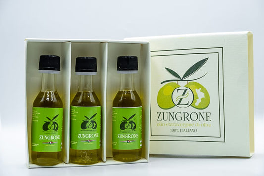 Tris Bottiglie Aromatizzate 40ml — Confezione Regalo